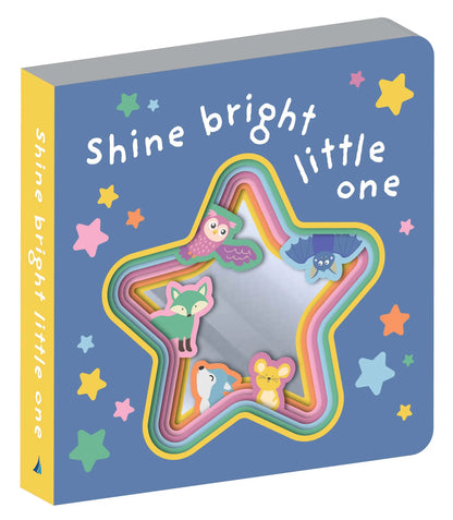 KIDS BOARD BOOK | MIRROR PEEK A BOO | SHINE BRIGHT LITTLE ONE