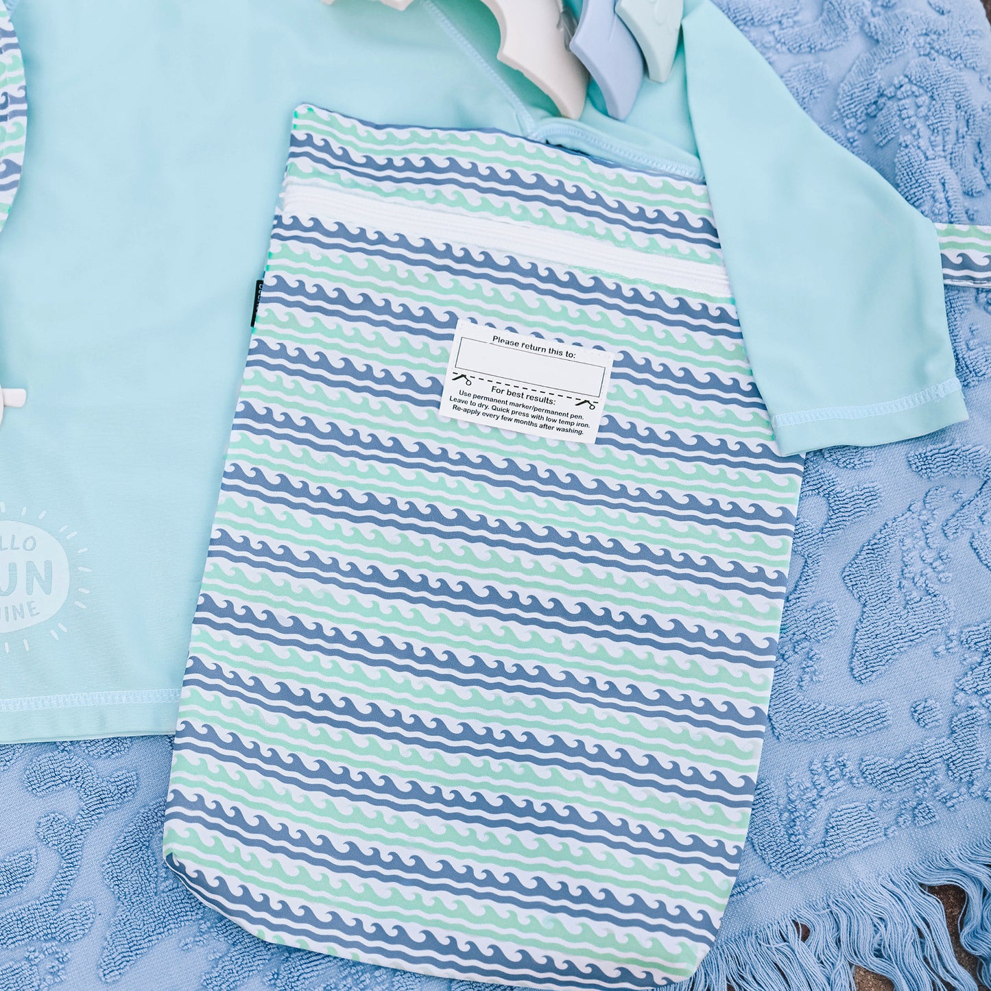 BEDHEAD REUSABLE WETBAG | RIPTIDE