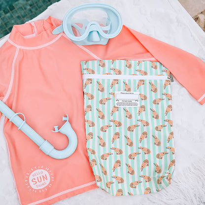 BEDHEAD REUSABLE WETBAG | SHRIMP