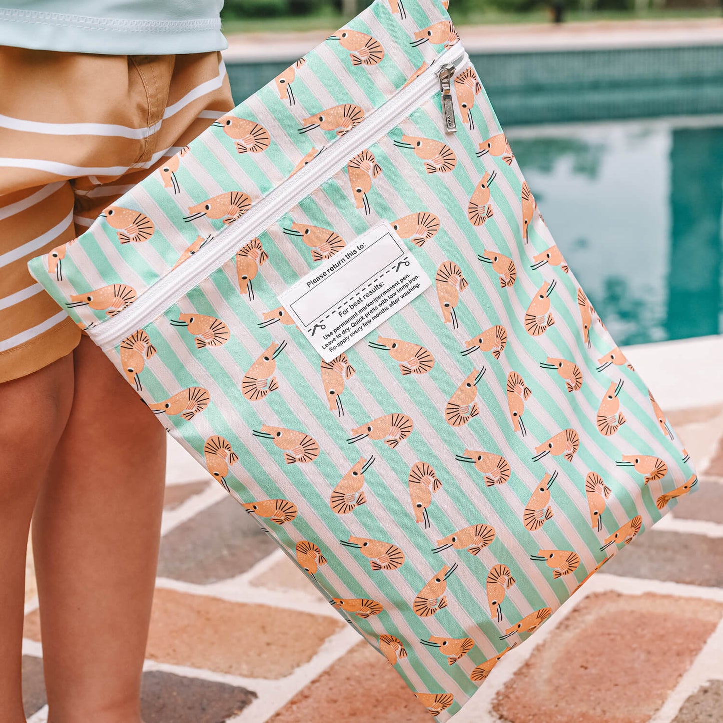 BEDHEAD REUSABLE WETBAG | SHRIMP
