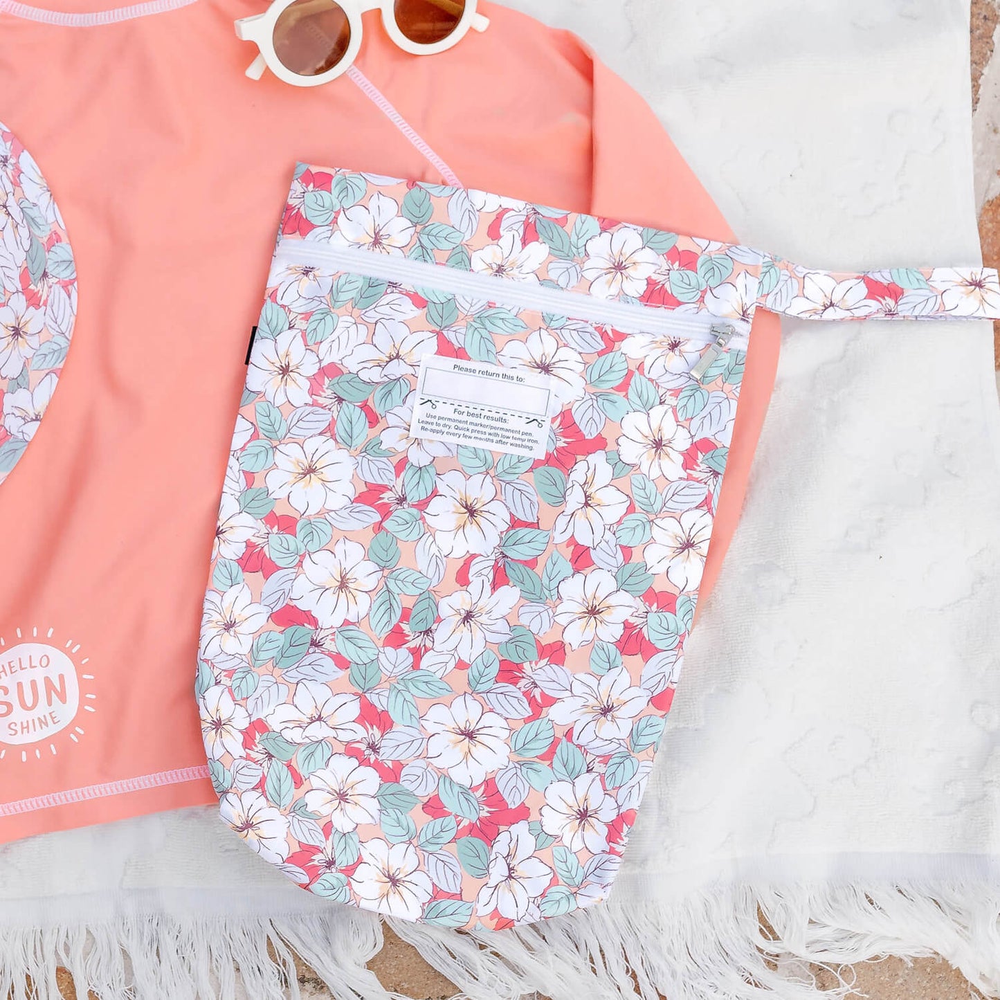 BEDHEAD REUSABLE WETBAG | HIBISCUS