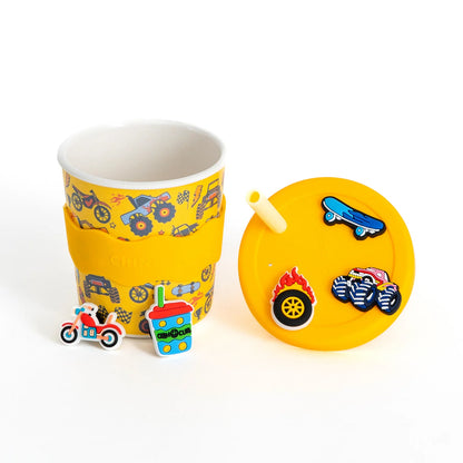 CHINO CLUB CHARM CUP WITH LID | WHEELIES