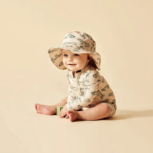 Wilson + Frenchy Long Sleeve Rashie Swimsuit - Little Croc