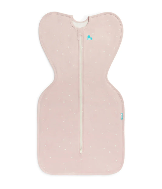 LOVE TO DREAM SWADDLE UP SLEEPING BAG 1.0 TOG | POWDER PINK