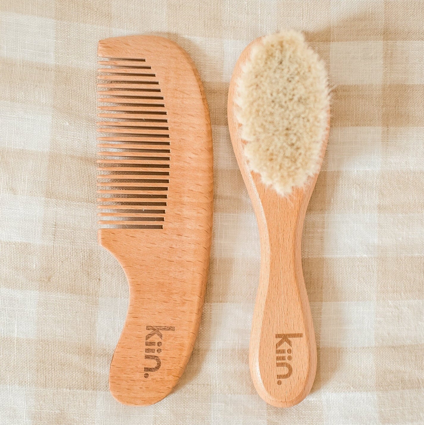 Kiin Wooden Baby Brush Set