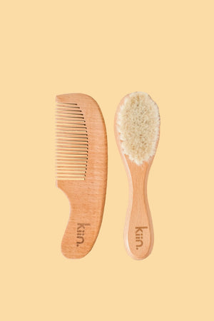 Kiin Wooden Baby Brush Set