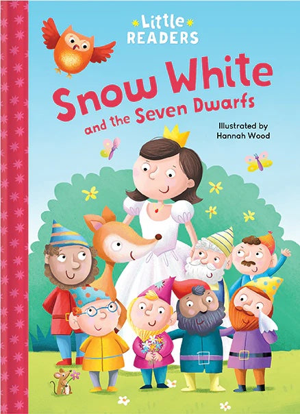 Kids Little Readers Hardcover Book - Snow White and The Seven Dwarfs - Angus & Dudley Collections