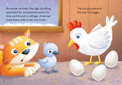 Kids Little Readers Hardcover Book - The Ugly duckling