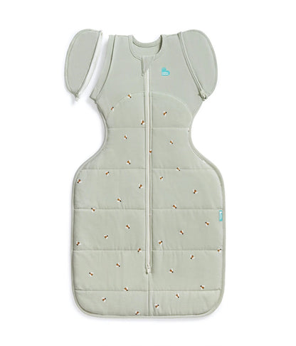 LOVE TO DREAM SWADDLE UP TRANSITION BAG 2.5 TOG | BEES OLIVE