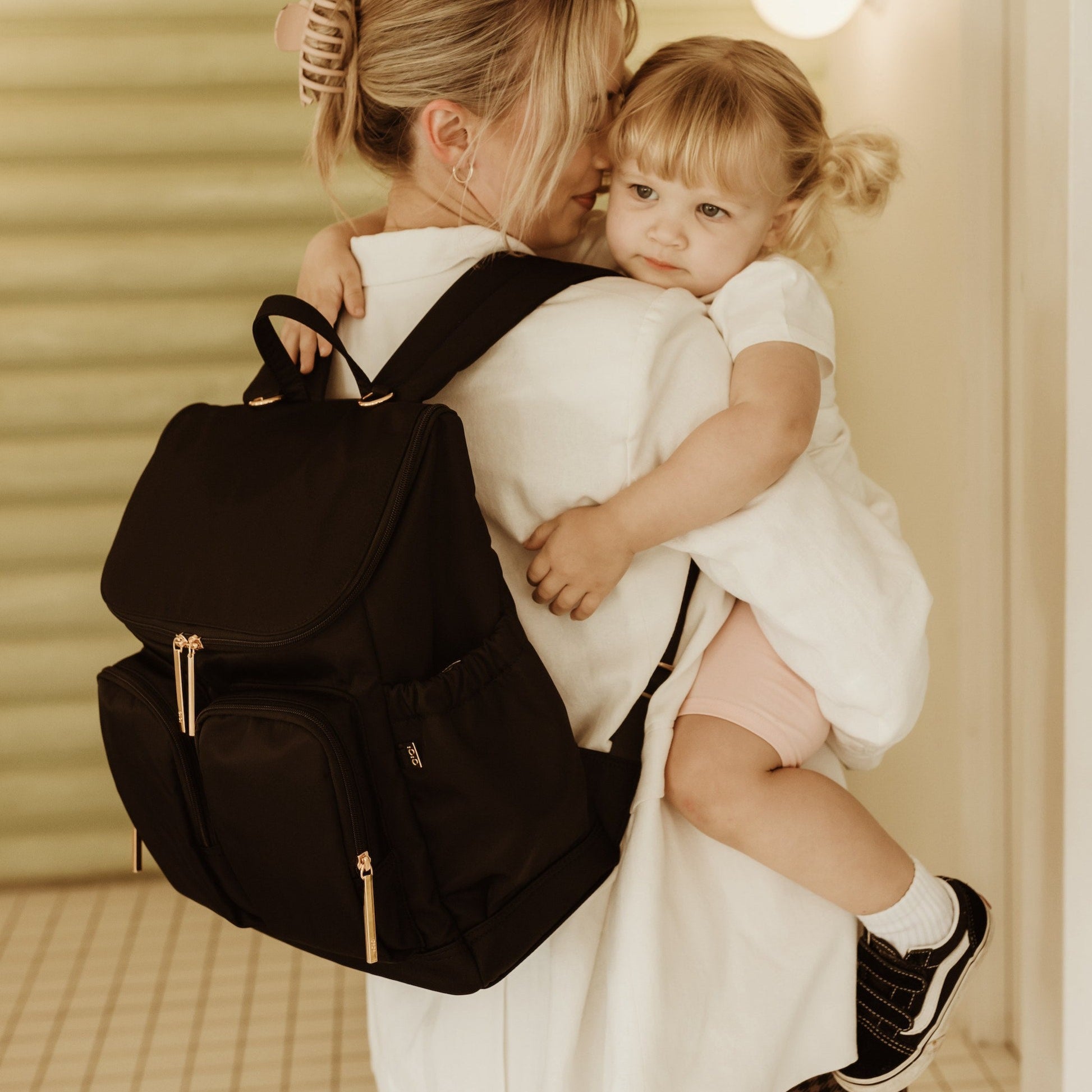 Oioi nylon backpack - Angus and Dudley