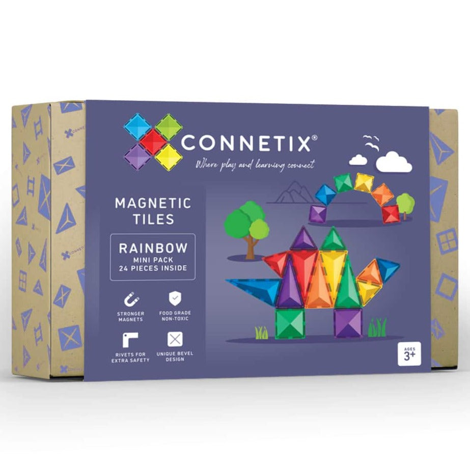 Connetix 24 piece pack - angus and dudley