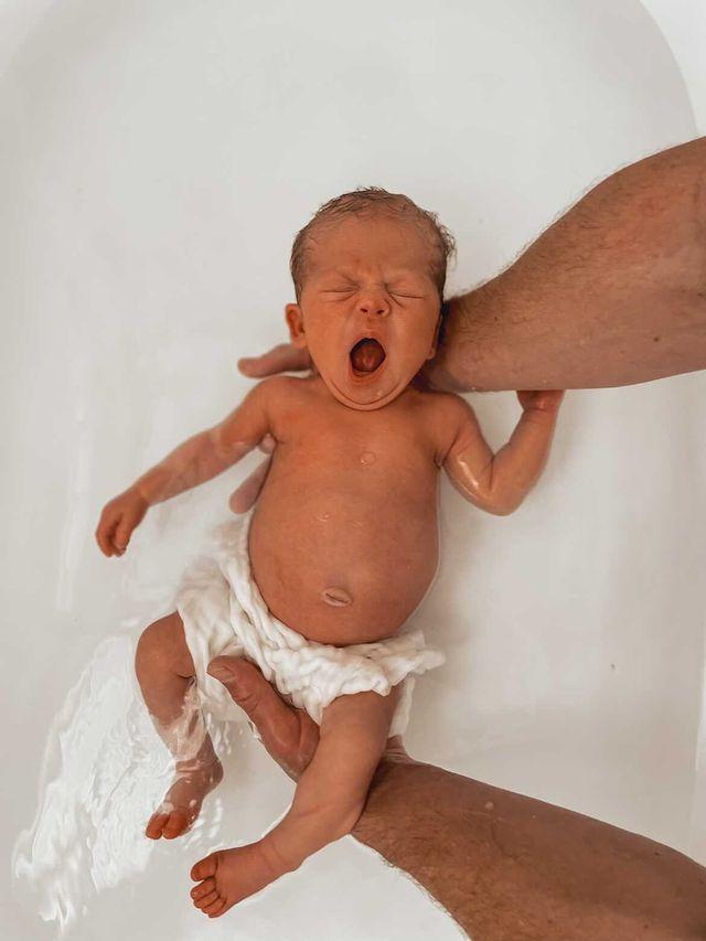 Organic Cotton Gauze Wash Cloth/Burp Cloth - White