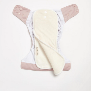 Reusable Cloth Nappy - Dusty Rose