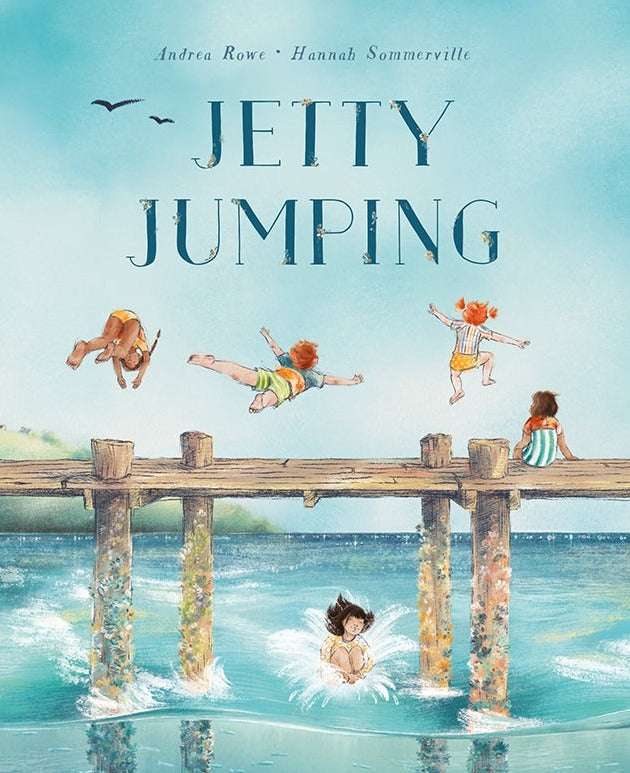 Kids Hard Cover Book - Jetty Jumping