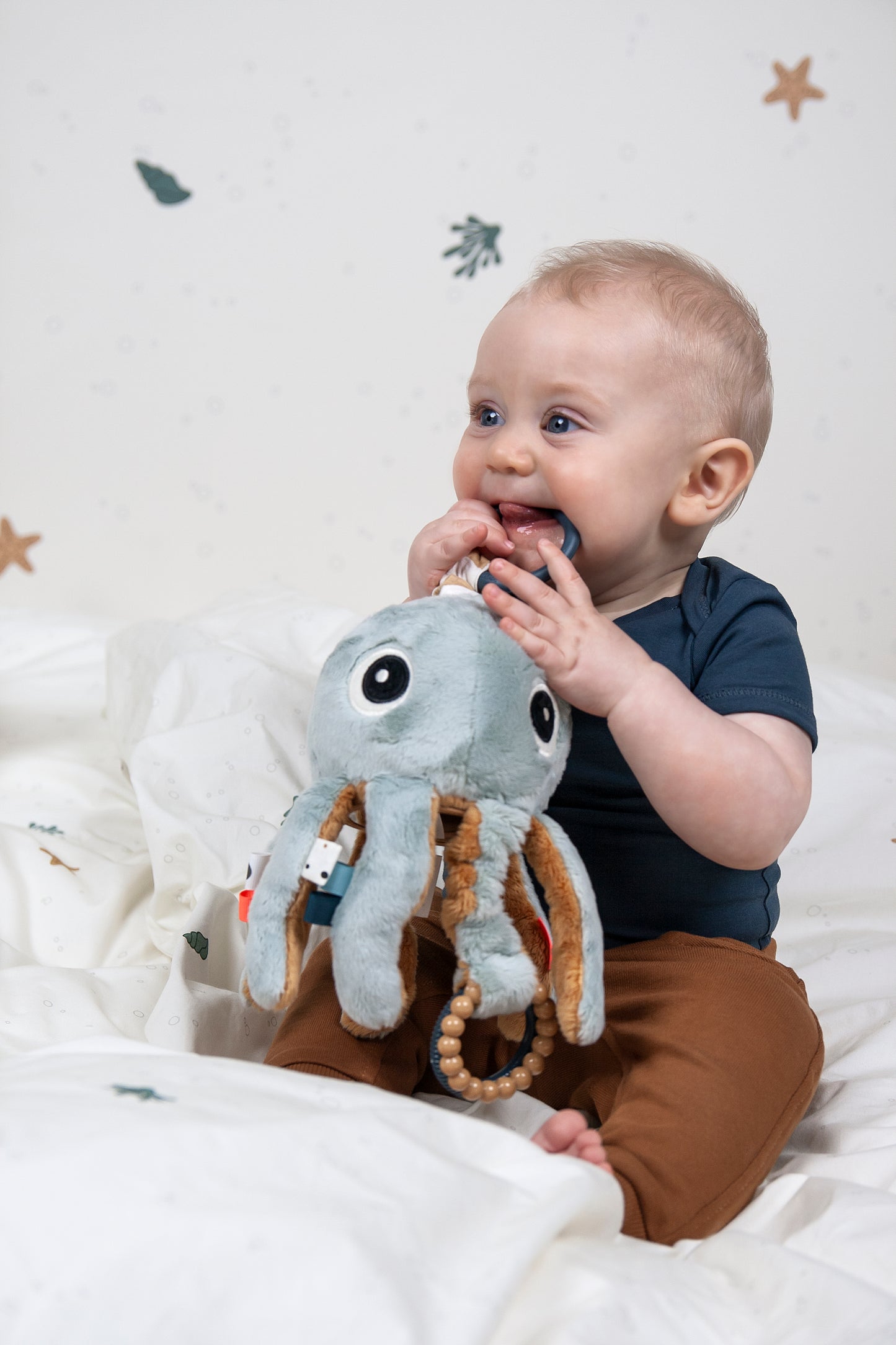 Done By Deer Pram/Cot Activity Jelly Toy - Blue