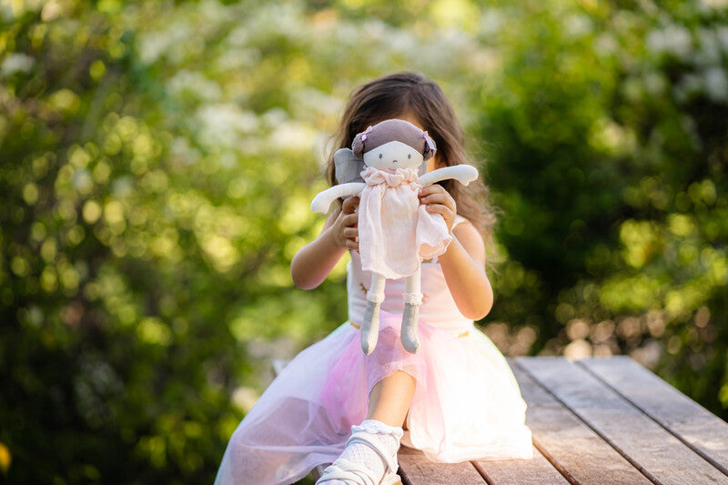 Organic cotton fairy doll - angus and dudley