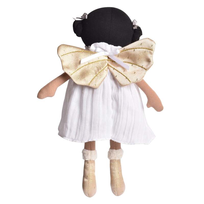 organic cotton fairy doll - angus and dudley
