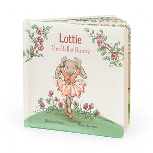 Jellycat Kids Board Book - Lottie The Ballet Bunny