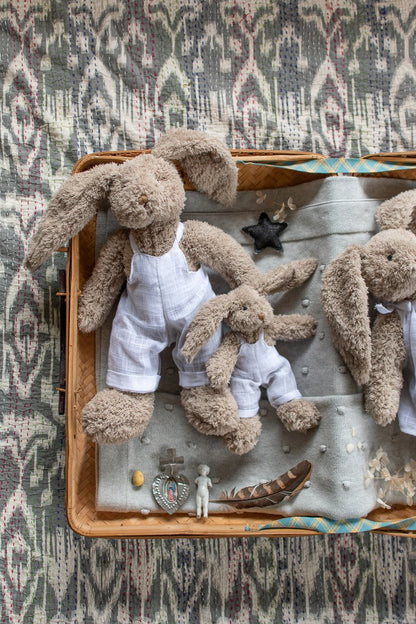 Nana Huchy Baby honey Bunny - Boy White - Angus & Dudley Collections
