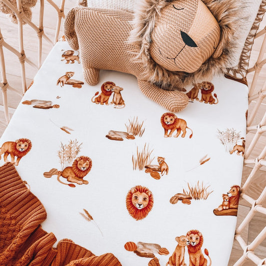 Bassinet Sheet - Lion