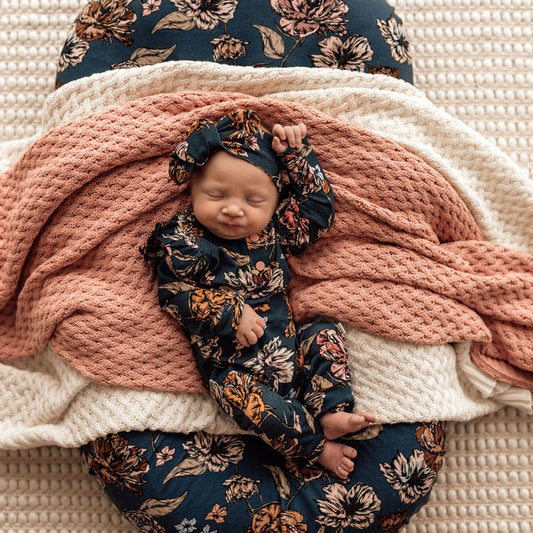 snuggle hunny kids topknot headband - angus and dudley