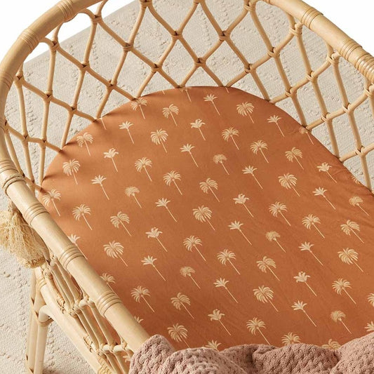 Snuggle Hunny organic cotton bassinet fitted sheet - angus and dudley