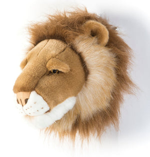 Cesar Lion - Plush Wall Decor - Angus & Dudley Collections