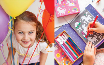 Tiger Tribe Colouring Set - Unicorn Magic