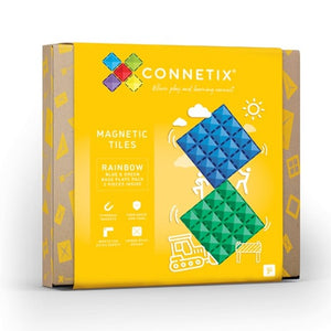 Connetix tiles two piece base plate pack - angus and dudley