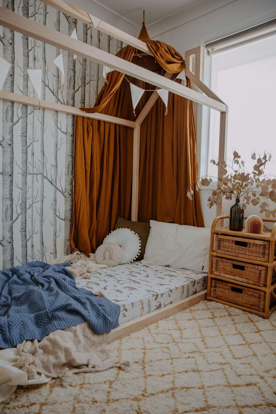 Snuggle Fitted Cot Sheet - Safari - Angus & Dudley Collections