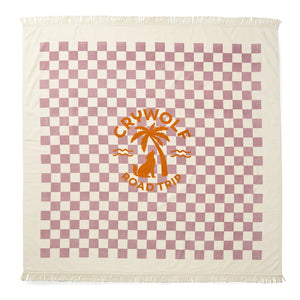 crywolf Square beach towel - angus and dudley