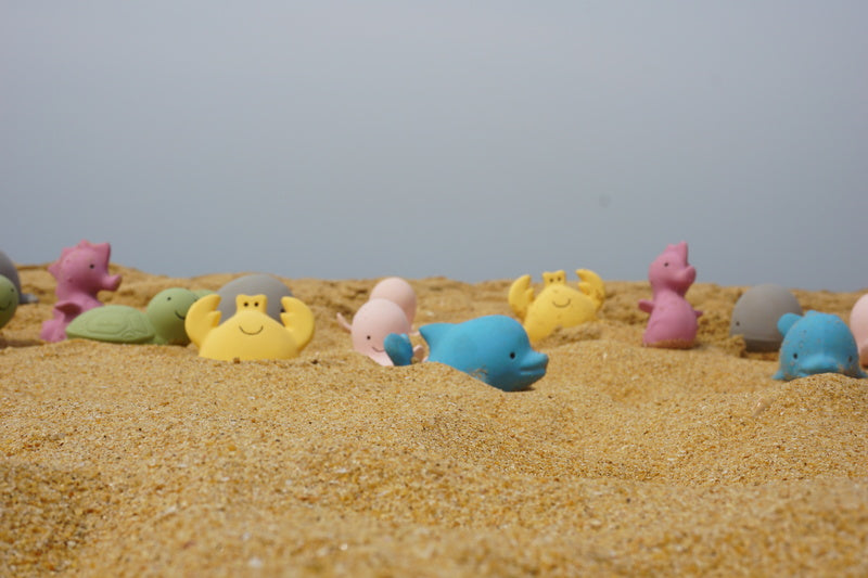 Tikiri Rattle Teether Bath Toy - Crab