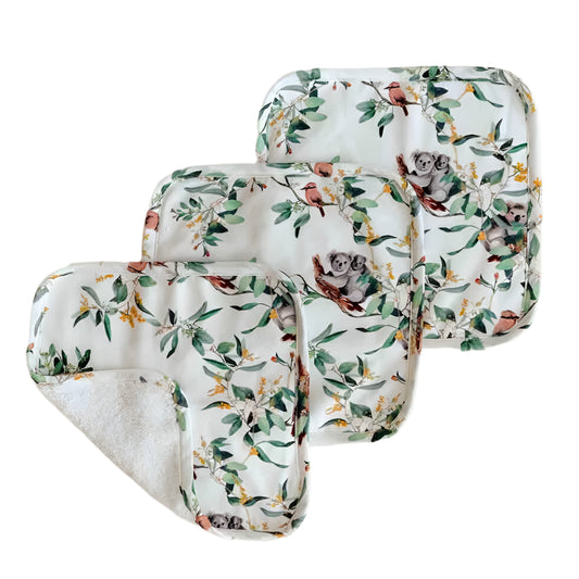 Snuggle Hunny Organic cotton wash cloth - angus and dudley