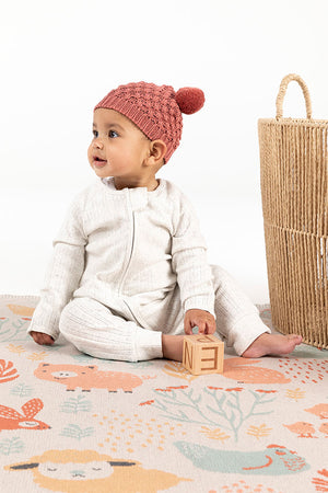 Baby Knit Cotton Blanket - Farmgirl