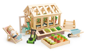 Greenhouse With Garden Set