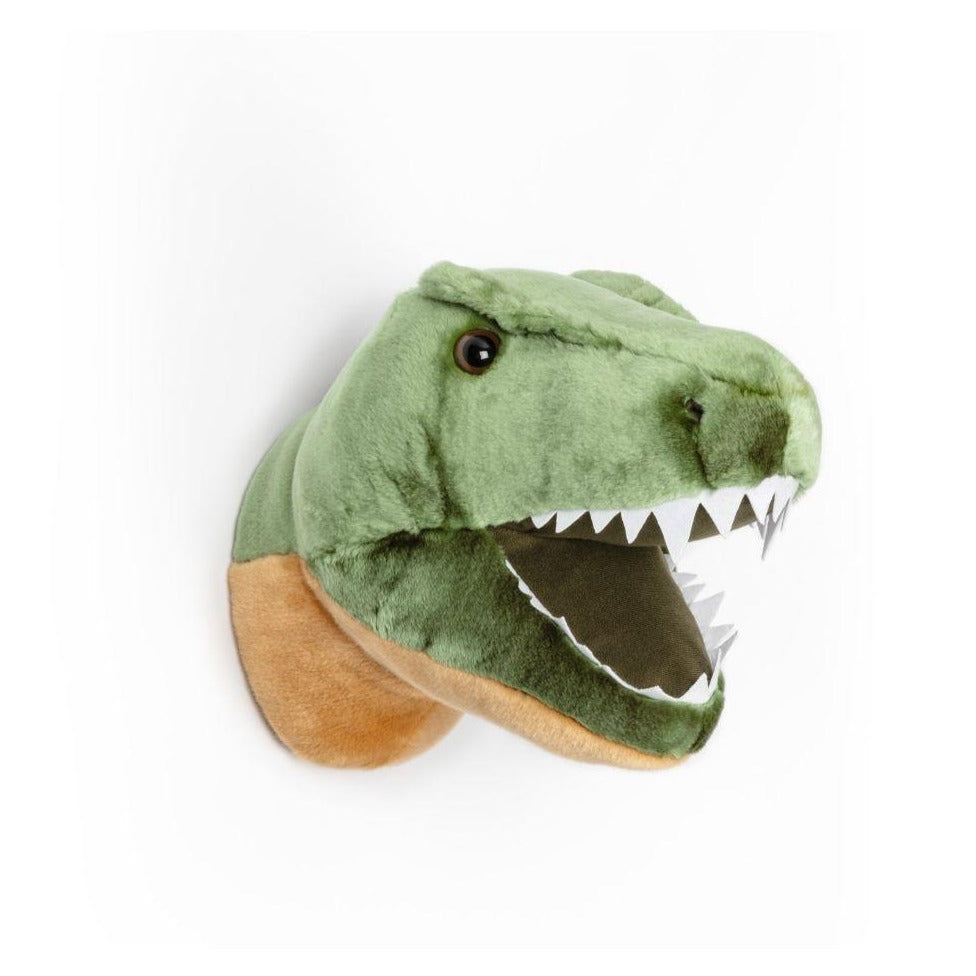 Stuffed dinosaur cheap head wall mount