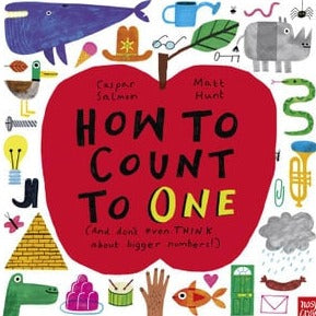 kids book how to count to one - angus and dudley