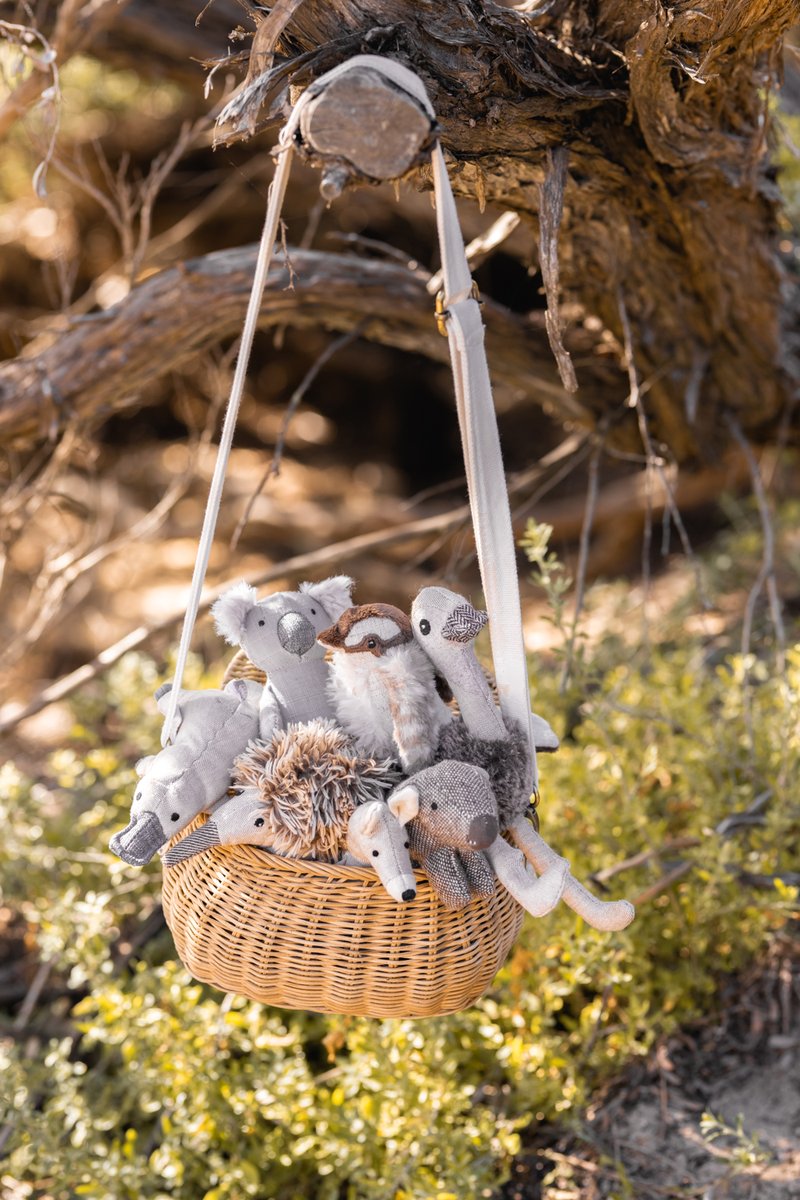 Nana Huchy Mini Rattle - Keith Koala - Angus & Dudley Collections