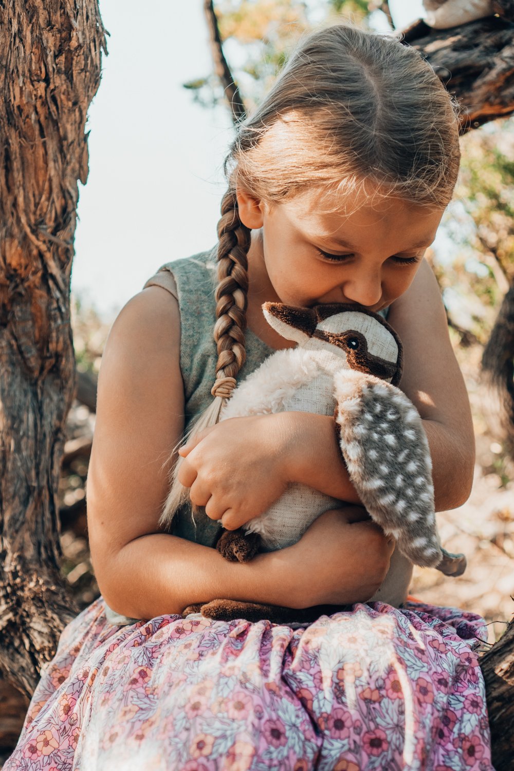 Nana Huchy plush soft toy aussie animal kookaburra- Angus & dudley