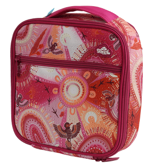 Spencil Kids Insulated Lunch Bag - Yarrawala - Pink