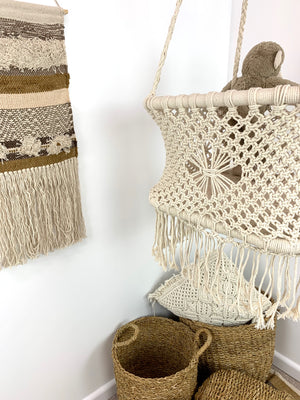 Baby Macrame Swing Chair - Angus & Dudley Collections
