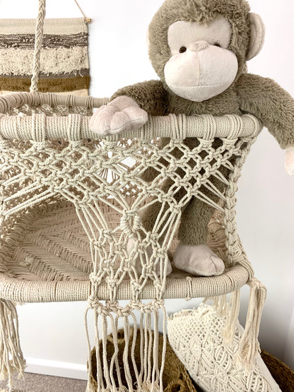 Baby Macrame Swing Chair - Angus & Dudley Collections