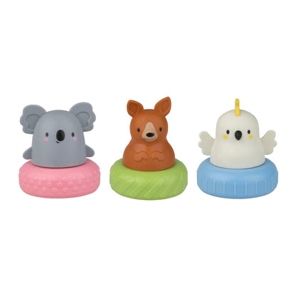 Tiger Tribe bath toys - angus and dudley