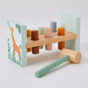 wooden hammer bench - angus and dudley