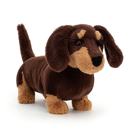 Jellycat sausage dog - angus and dudley