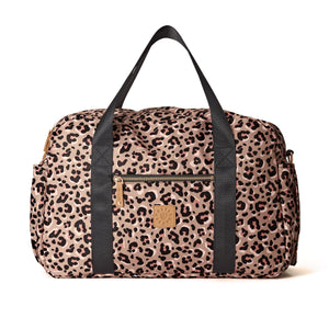 Stella Baby Bag - Blush Leopard
