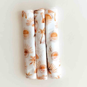 Snuggle Hunny Organic Cotton Wash Cloths 3 Pack - Paradise