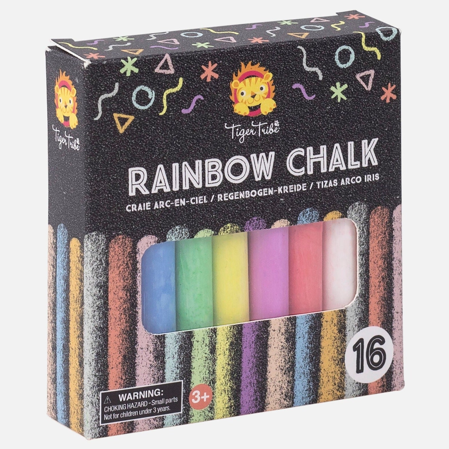 tiger tribe rainbow chalk - angus and dudley