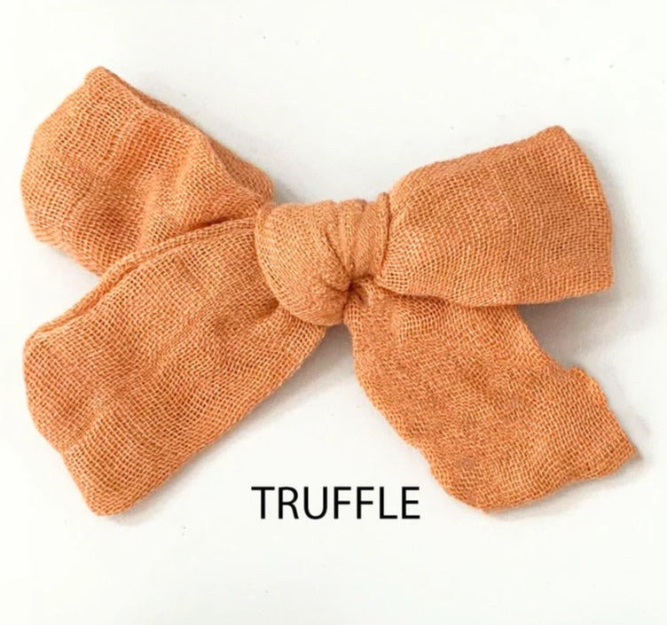 Sadie Bow Hair Clips - Angus and Dudley