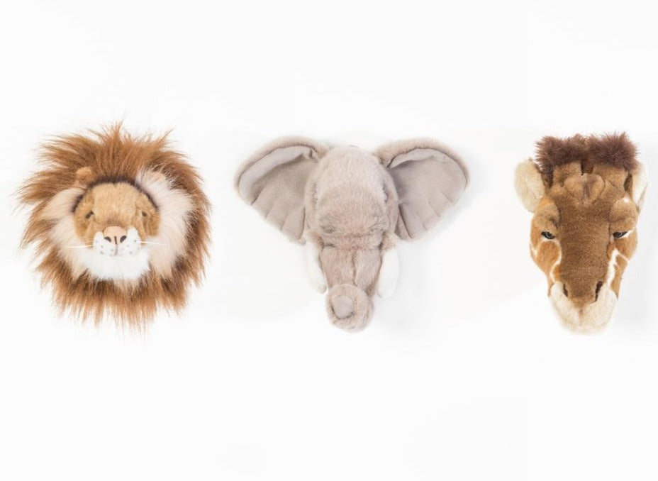 Wild and Soft Safari Wall Decor - Kids bedroom wall art - Angus & Dudley Collections